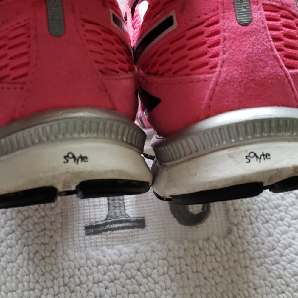 ASICS Gel Blurr33 Athletic ShoesSize 6.5 Pink Black - Picture 7 of 9